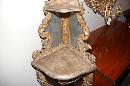 Italian Gilded Corner Console