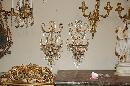 Pair Venetian Beaded Sconces