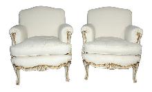 Pair Jansen Style Bergeres