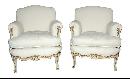 Pair Jansen Style Bergeres