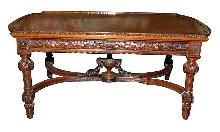 Continental Carved Coffee Table