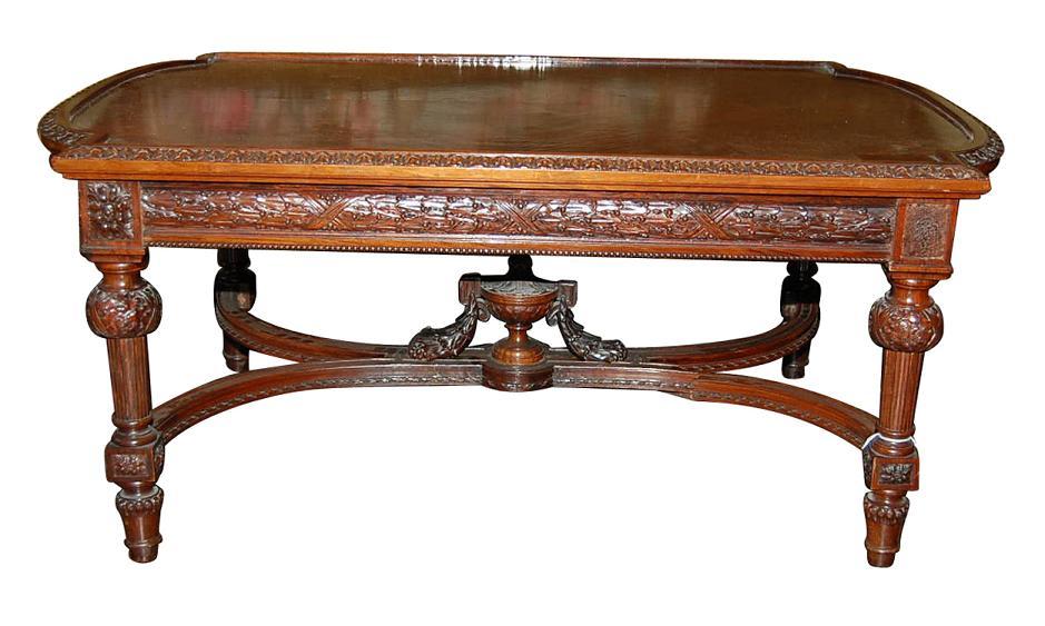 Continental Carved Coffee Table