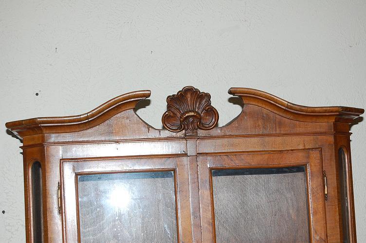 18th Century German Burl Walnut Secretary