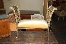 Neo-Classical Carved Window Bench