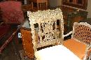 Neo-Classical Carved Window Bench