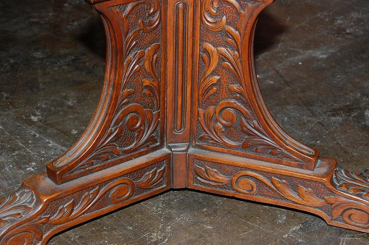 French Carved Side Table