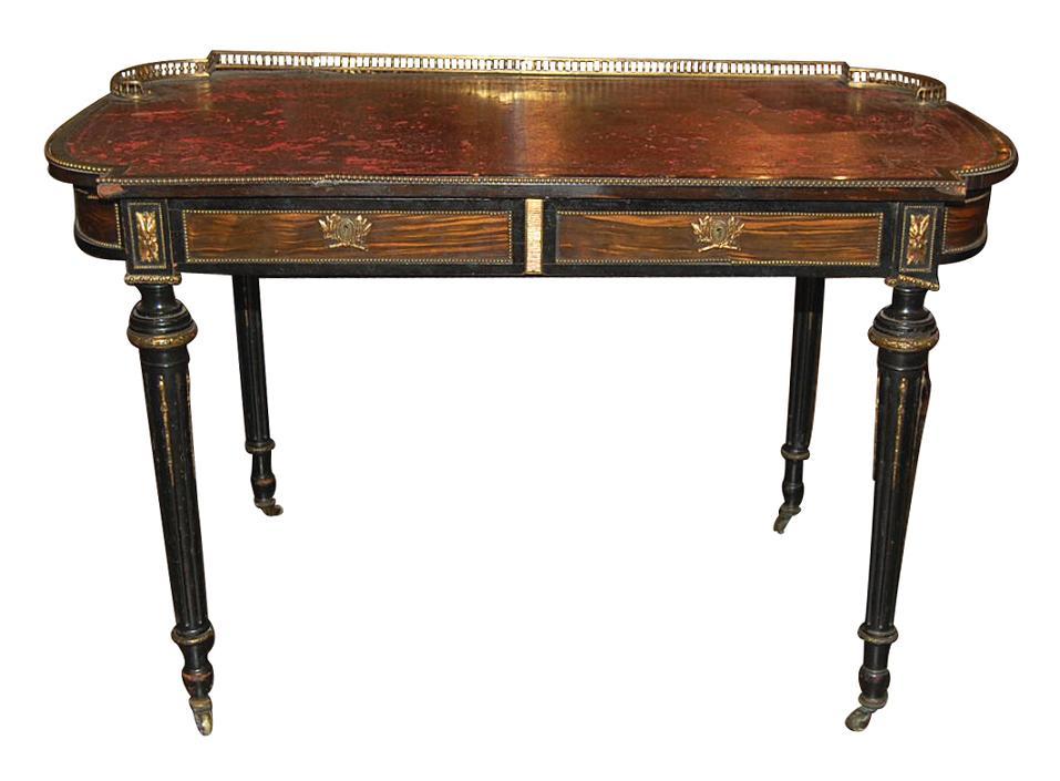 Continental Rosewood Writing Desk