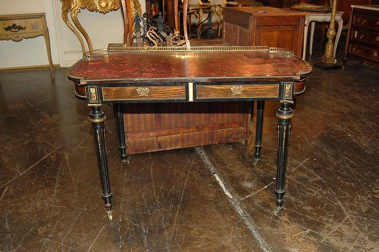 Continental Rosewood Writing Desk