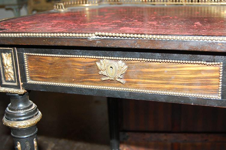 Continental Rosewood Writing Desk