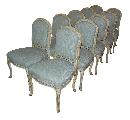 Set of 10 Italian Dining Chairs