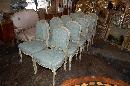 Set of 10 Italian Dining Chairs