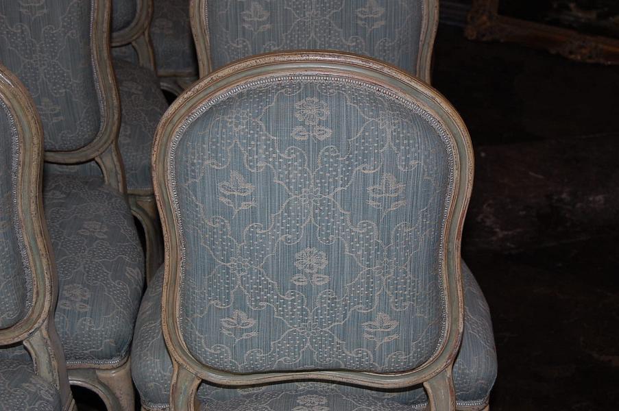 Set of 10 Italian Dining Chairs