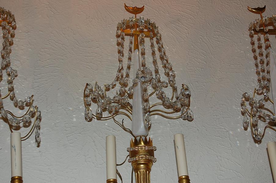 Set of 4 Neo-Classical Sconces