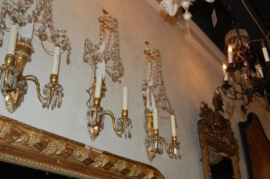 Set of 4 Neo-Classical Sconces