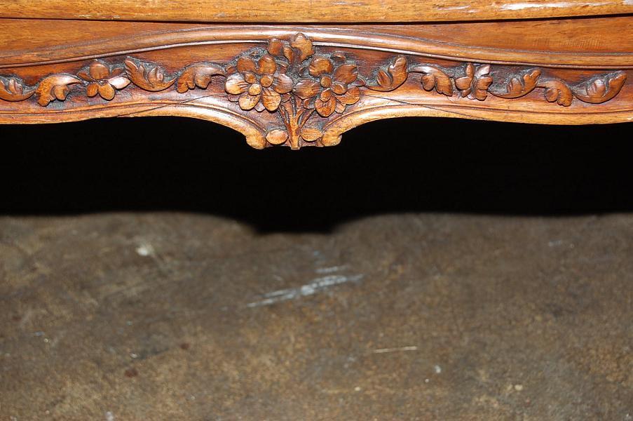 French Caned Settee