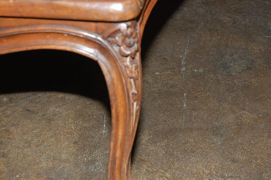 French Caned Settee