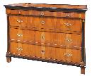 Ebonized Birch & Cherry Biedermeier Commode