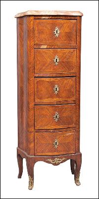 French Transitional Lingerie Chest