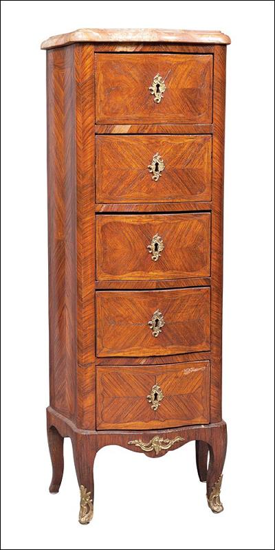 French Transitional Lingerie Chest