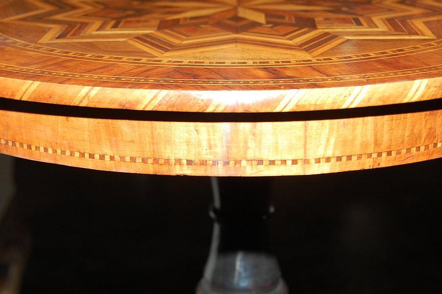 Italian Inlaid Side Table
