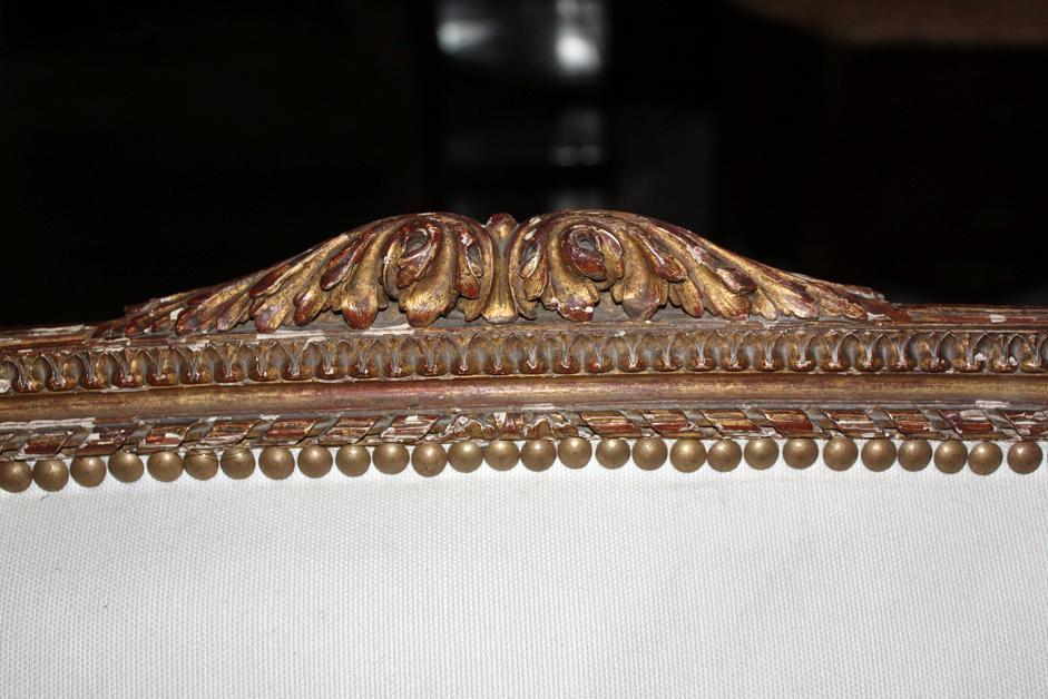 French Giltwood Settee