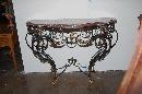 French Iron Console