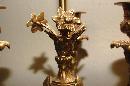 Pair French Bronze Lamps