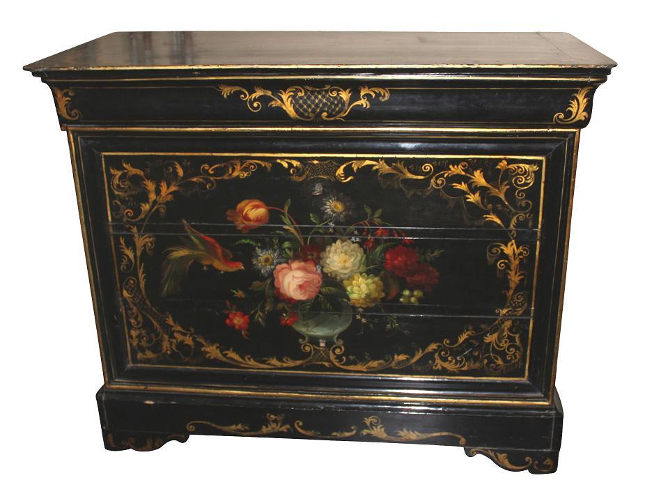 Painted Louis Philippe Commode