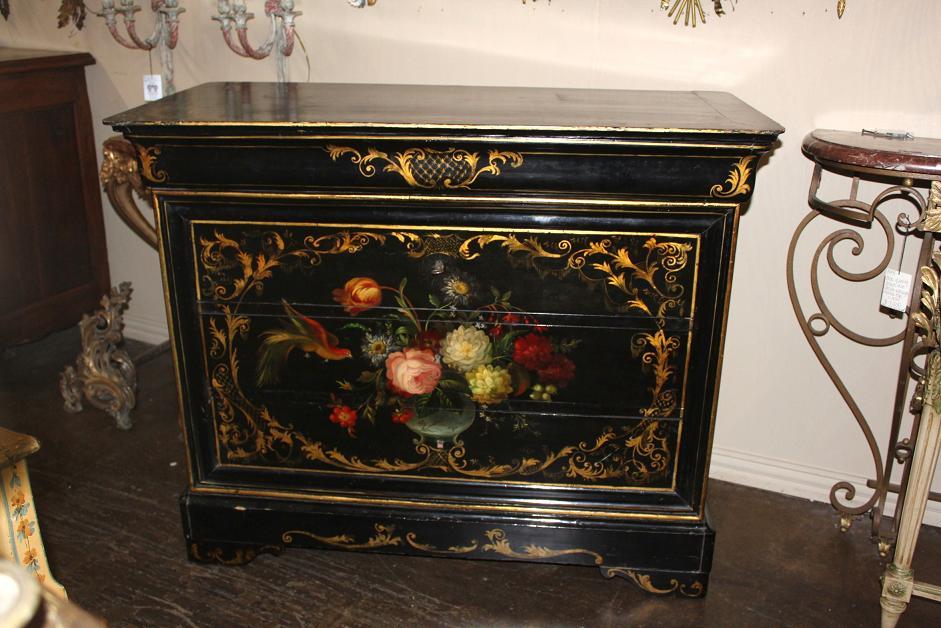 Painted Louis Philippe Commode
