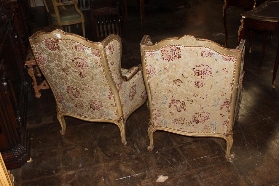 Pair French Bergeres