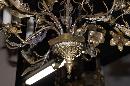 French Gilt Brass Chandelier