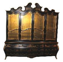 Chinoiserie Breakfront Cabinet