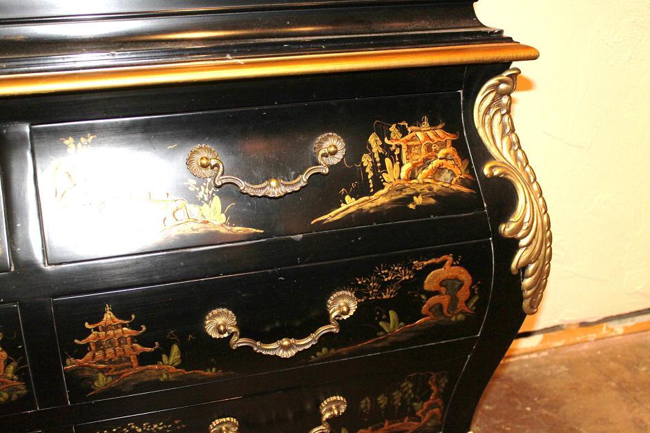 Chinoiserie Breakfront Cabinet