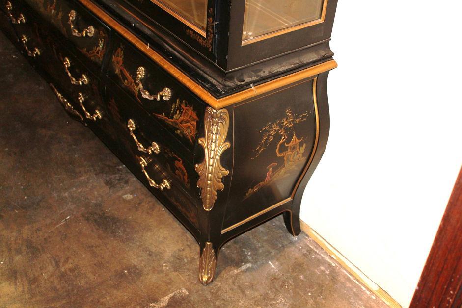 Chinoiserie Breakfront Cabinet
