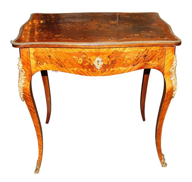 French Marquetry Table