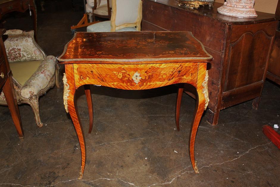 French Marquetry Table