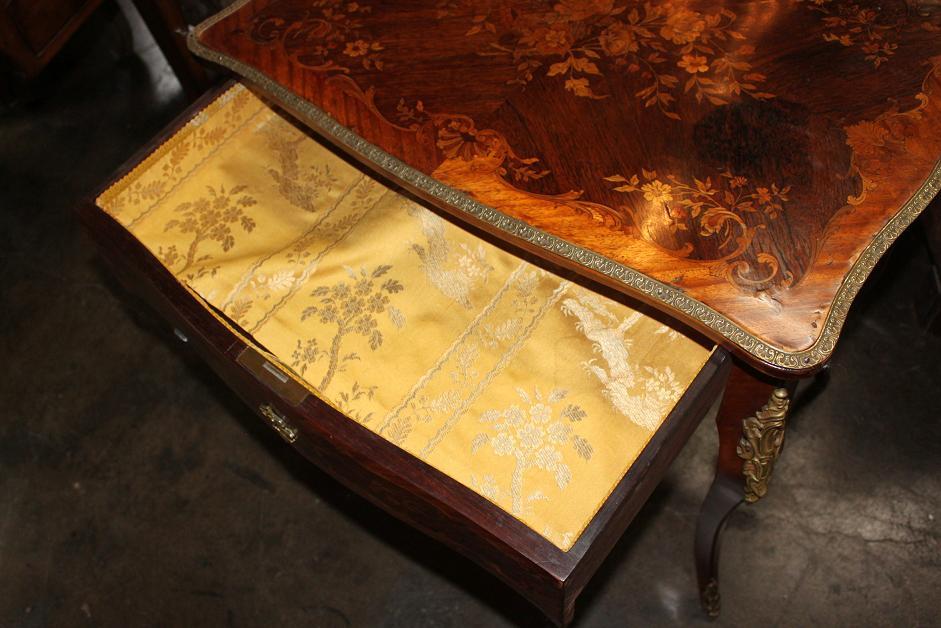 French Marquetry Table