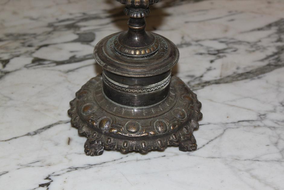 Pair Silver Candelabra