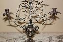 Pair Silver Candelabra