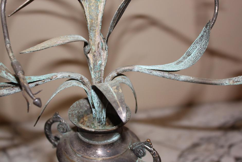 Pair Silver Candelabra