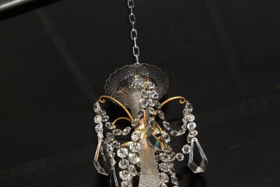Continental Crystal Chandelier