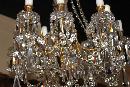 Continental Crystal Chandelier