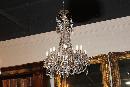 Continental Crystal Chandelier