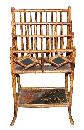 Oriental Bamboo Magazine Rack