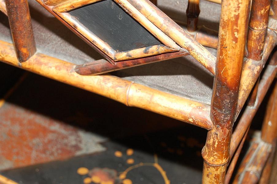 Oriental Bamboo Magazine Rack