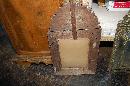 Companion Pair Brass Embossed Mirrors