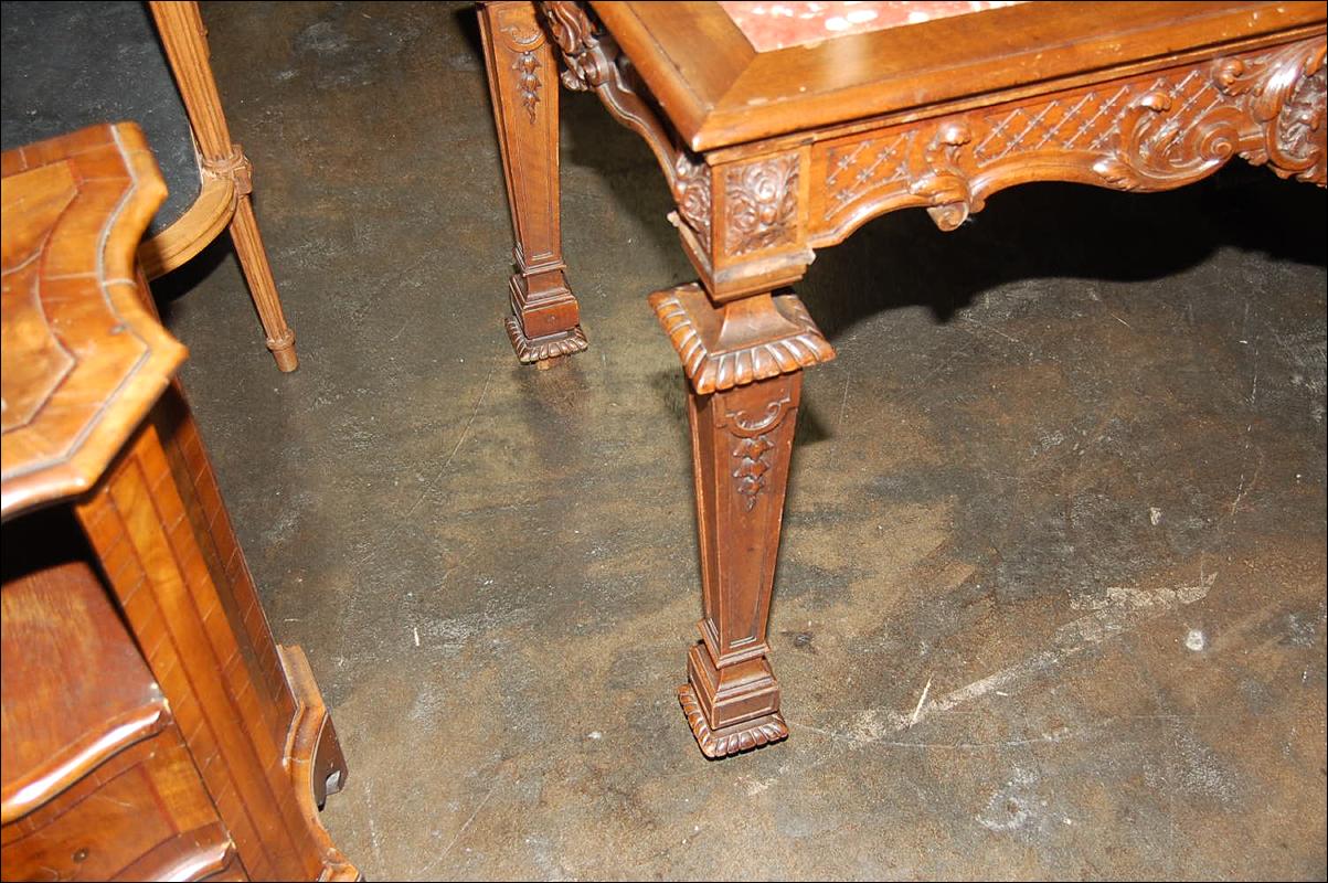 French Carved Center Table