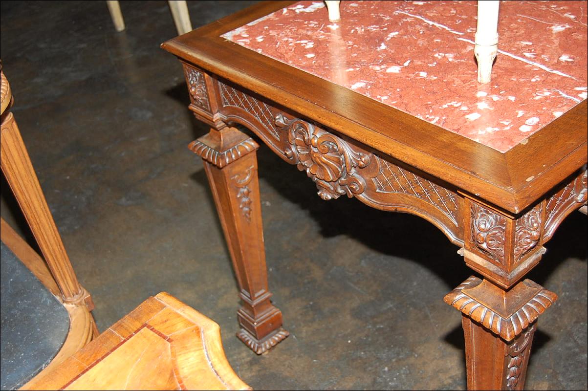 French Carved Center Table
