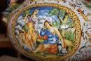 Italian Faience Urn