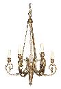 French Bronze Chandelier